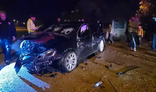 Adana'da otomobil takla attı: 1 yaralı