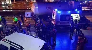 Bursa'da yolun ortasında kadına şiddet