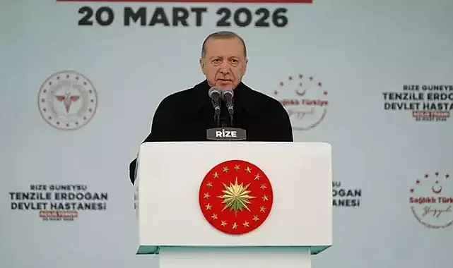 Cumhurbaşkanı Erdoğan; Memleketi Rize'den seslendi!