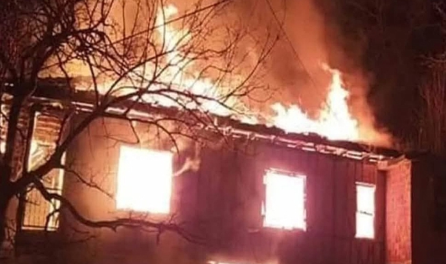 Develi'de ki yangın da 1 kişi hayatını kaybetti