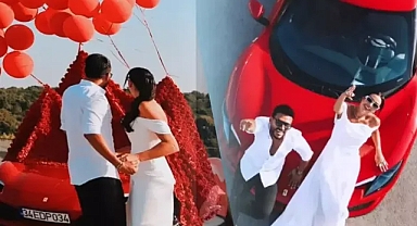 Dilan Polat ve Engin Polat'ın meşhur Ferrari'si satışa çıktı!