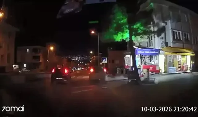 Ehliyetsiz sürücü polisin 'Dur' ihtarına uymadı; kaçarken kaza yaptı