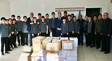 İyilik Timi öğrencilerinden ihtiyaç sahiplerine destek