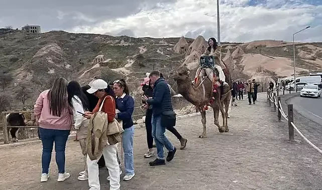 Kapadokya’yı bayramda 57 bin 988 turist ziyaret etti