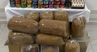 Kayseri'de 1 kişiye kaçak tütün gözaltısı