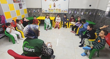 Kayseri’de 4–6 yaş Kur’an kurslarında sağlıklı yaşam etkinliği