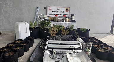 Kayseri'de uyuşturucu operasyonu: 1 gözaltı