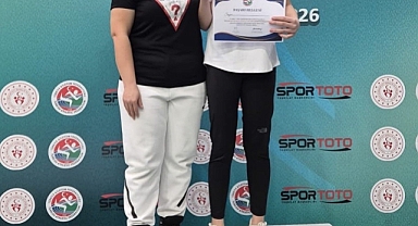 Kayserili sporcu, gülle atmada Türkiye ikincisi oldu