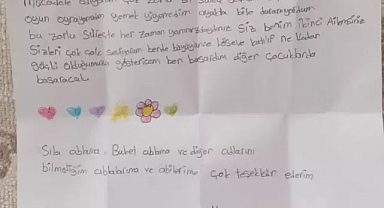 Küçük Zeynep'in mektubu, kanser hastası arkadaşlarına moral verdi