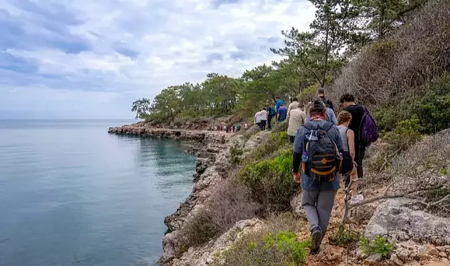 Likya Yolu'na turistler akın etti!