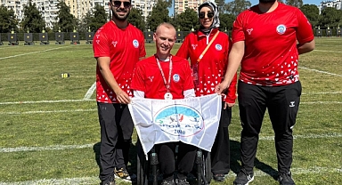 Okçuluk sporcusundan Türkiye ikinciliği
