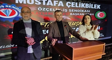 Özçelik-İş Sendikası Kayseri Şube Başkan adayı Çelikbilek, işçilerle iftarda buluştu