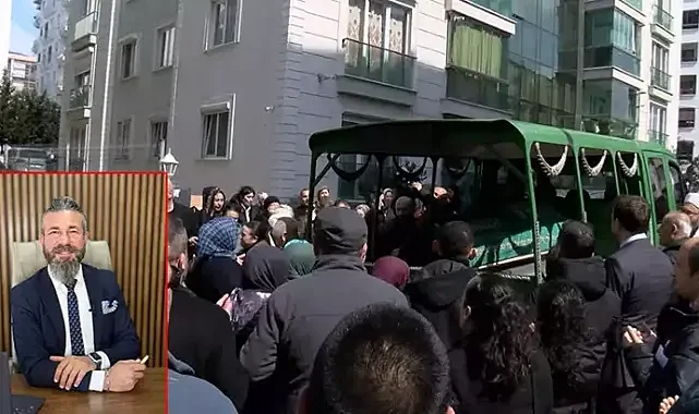 Pendik'te otopark tartışmasında kızının yanında öldürülen baba son yolculuğuna uğurlandı