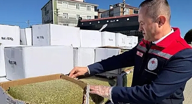 Tekirdağ'da baklavada kullanılacak 2 ton aflatoksinli fıstık ele geçirildi
