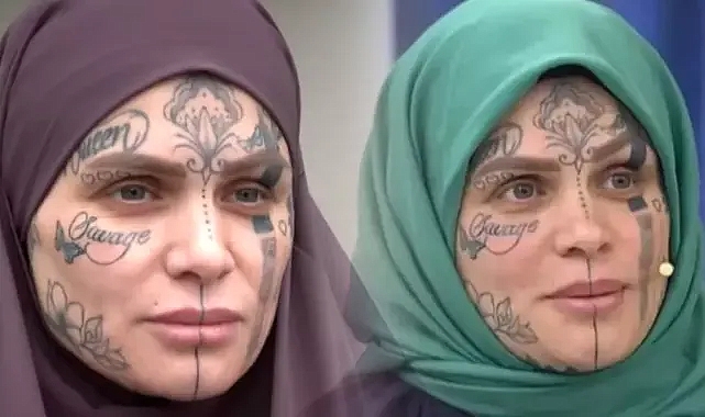 Yüzündeki dövmelerle günlerce konuşuldu! Nazan Ünal'ın yeni işi ortaya çıktı