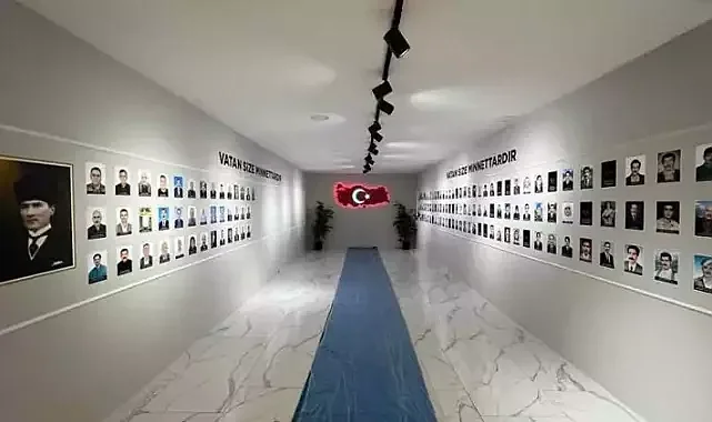 190 şehit ve 81 gazinin eşyaları sergileniyor