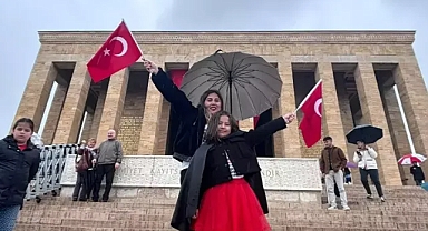 Anıtkabir'de '23 Nisan' coşkusu