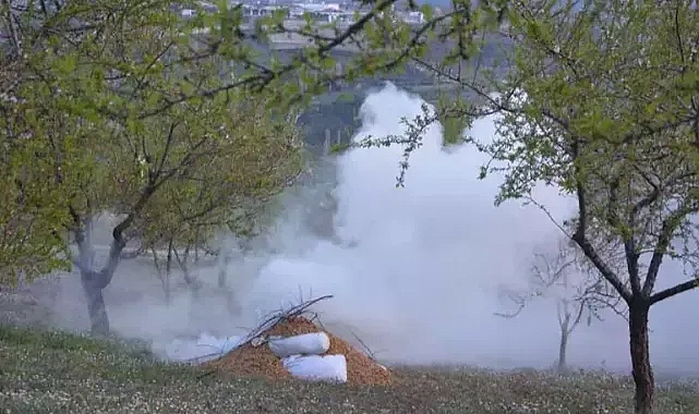 Bahçelerde ‘zirai don nöbeti’ başladı