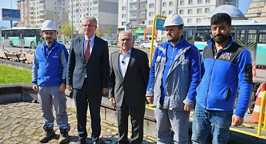BAŞKAN BÜYÜKKILIÇ, 11 ADET YAYA ÜST GEÇİDİ PROJESİNİN İLK ETAP ÇALIŞMALARINI İNCELEDİ