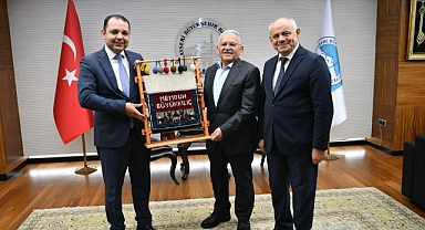 BAŞKAN BÜYÜKKILIÇ’A “ZİYARET” YOĞUNLUĞU