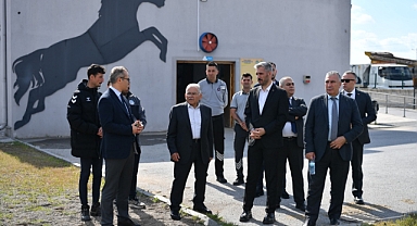 Başkan Büyükkılıç, binicilikte federe statüye kavuşan tesisi yerinde inceledi