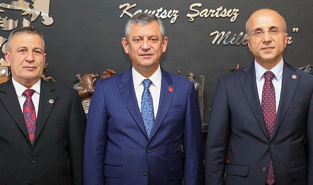 CHP Akkışla teşkilatından Özgür Özel’e ziyaret