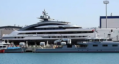 Dünyada sadece 2 tane olan dev tekneler Türkiye'ye demir attı