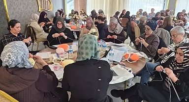 'El Örgüsü Yarışması'nda kadınlar kıyasıya yarıştı