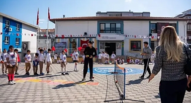 Eski Milli Tenisçiden Miniklere İlham Veren Buluşma