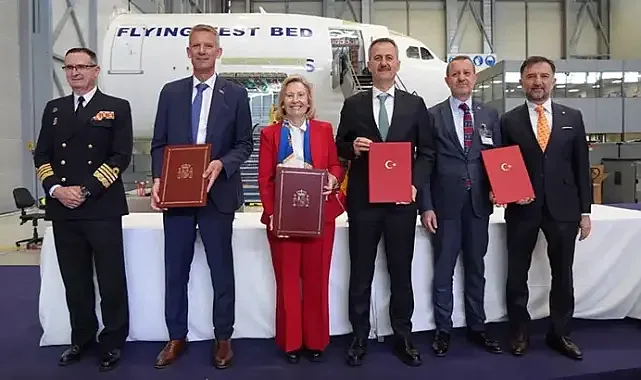  HÜRJET'in İspanya'ya ihracatına ilişkin imzalar atıldı