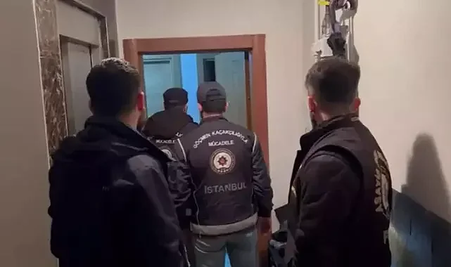 İstanbul merkezli 6 ilde sahte belgelerle ikamet izni aldıran şüphelilere operasyon: 51 gözaltı