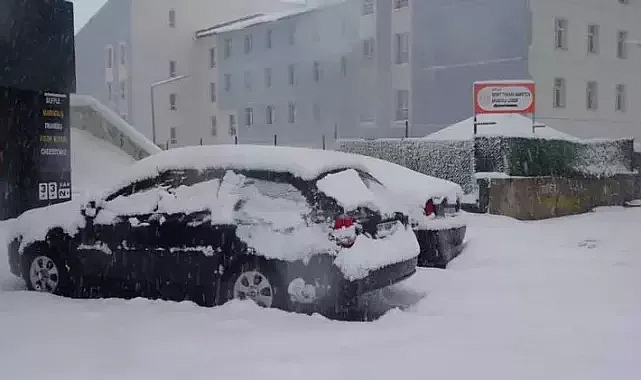 Kar yağışı nedeniyle 111 köy yolu ulaşıma kapandı.