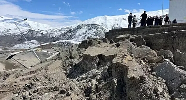 Katı Atık Tesisi heyelan nedeniyle büyük zarar gördü