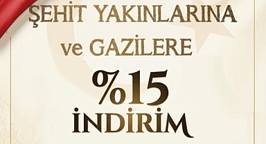  KAYSERİ BÜYÜKŞEHİR’DEN ŞEHİT YAKINLARI VE GAZİLERE ANLAMLI DESTEK: KAYTUR TESİSLERİNDE YÜZDE 15 İNDİRİM