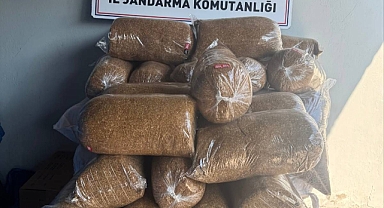 Kayseri’de 350 kilo kaçak tütün ele geçirildi