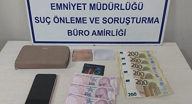 Kayseri’de bahçede bulunan çantayı alan şüpheli yakalandı