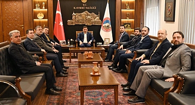 Kayseri OSB Başkanı Yalçın’dan Vali Çiçek’e ziyaret