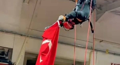 Kayseri OSB itfaiyesinde zorlu parkurlarda eğitim