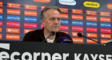 Kayserispor Teknik Direktörü Moe: Çok hata yaptık, geri dönmekte sıkıntı yaşadık