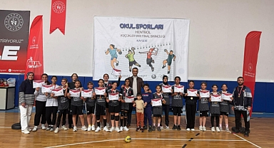 Okul Sporları Hentbol Küçükler yarı final birinciliği müsabakaları tamamlandı