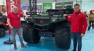 Rusya'da gördükleri ATV 'nin daha büyüğünü Türkiye'de ürettiler, dev ATV engel tanımıyor, tüm engelleri aşıyor