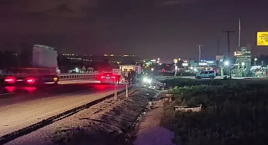 Sürücü kontrolden çıkarak takla attı: 1 ölü, 2 yaralı