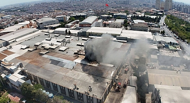Tekstil fabrikasında yangın çıktı