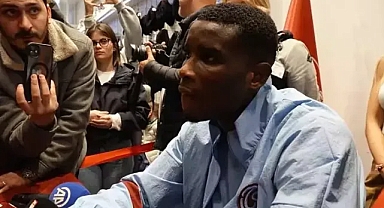 Trabzonspor'un golcüsü taraftarlar ile buluştu!