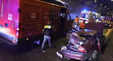 Trafik kazası: 5 kişi yaralandı