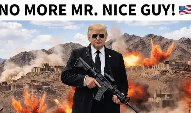 Trump'tan silahlı fotoğrafla İran'a mesaj: Yakında akıllansalar iyi olur