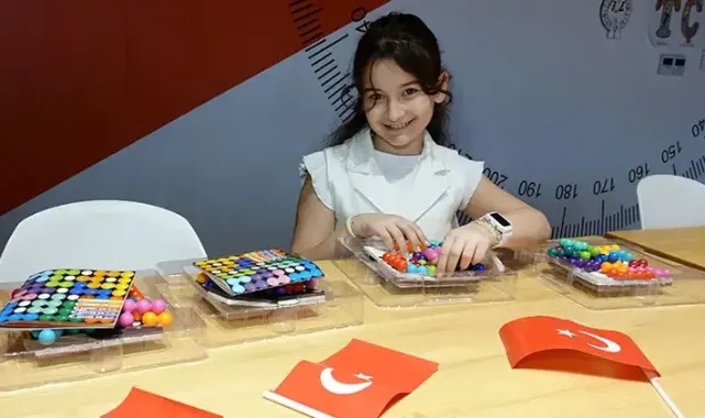Uluslararası başarılarıyla dikkatleri çeken matematik şampiyonu Lina yeni zaferini ölen öğrencilere armağan etti