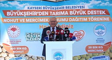 Üreten Kayseri’nin En Güçlü Destekçisi Büyükşehir’den 10 Milyon Tl’lik Tohum Desteği