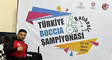Yıllarca evden çıkmayan bedensel engelli Yücel, tanıştığı boccede stil geliştirip Türkiye şampiyonu oldu