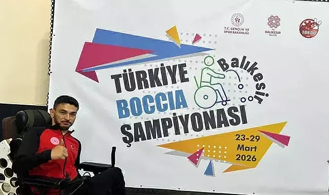 Yıllarca evden çıkmayan bedensel engelli Yücel, tanıştığı boccede stil geliştirip Türkiye şampiyonu oldu